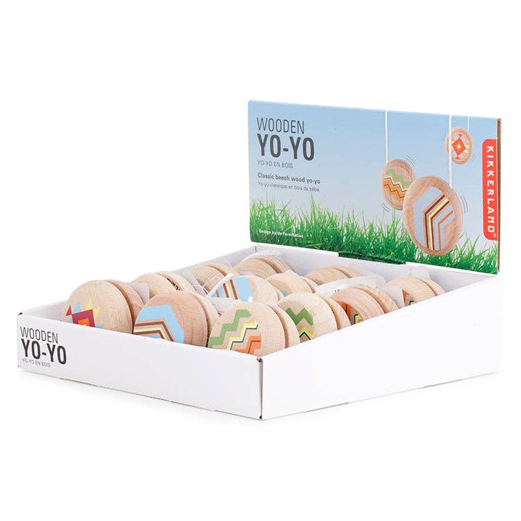 Asst Wood YoYo