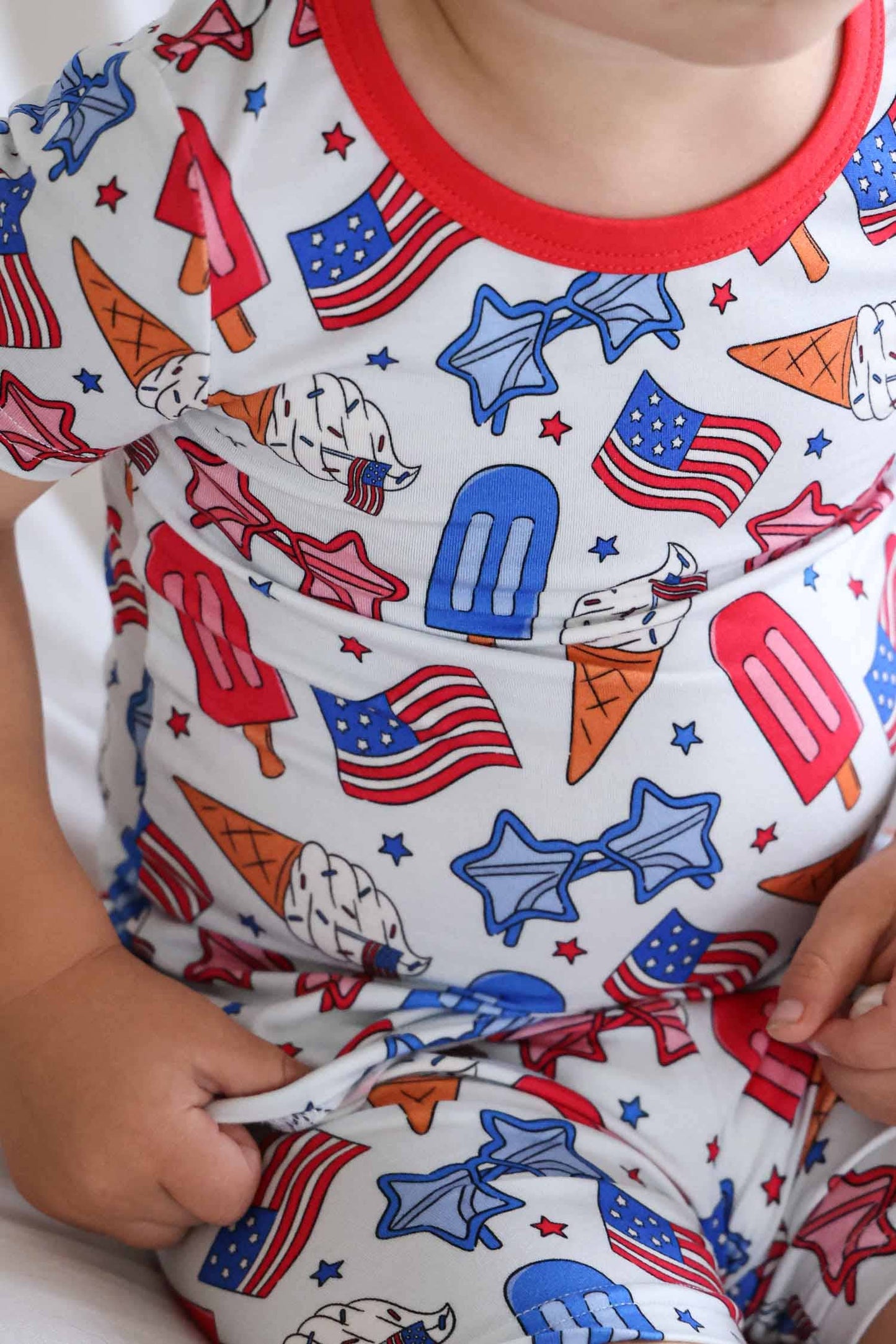 Red, White & Cool PJs