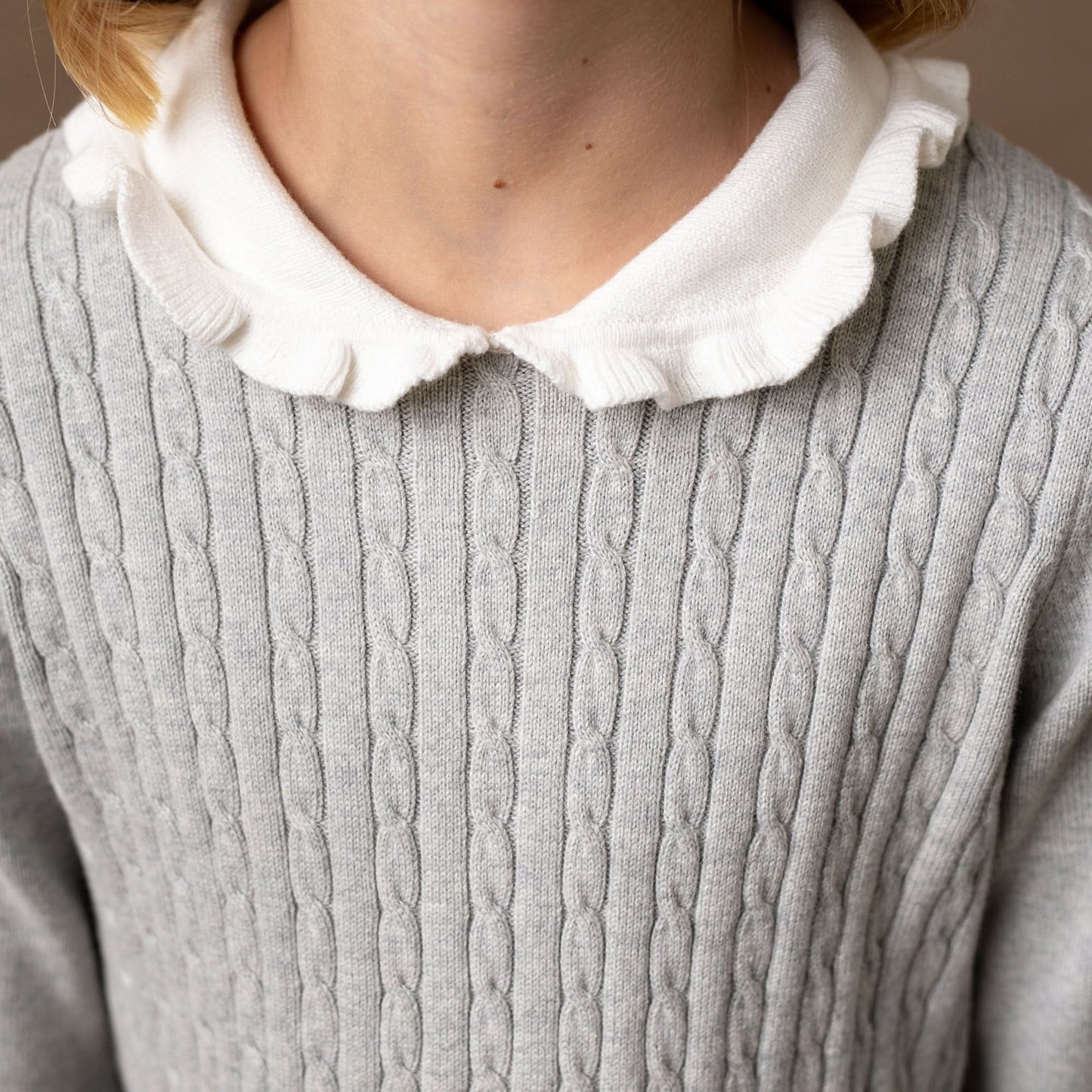 Organic Peter Pan Collar Dress