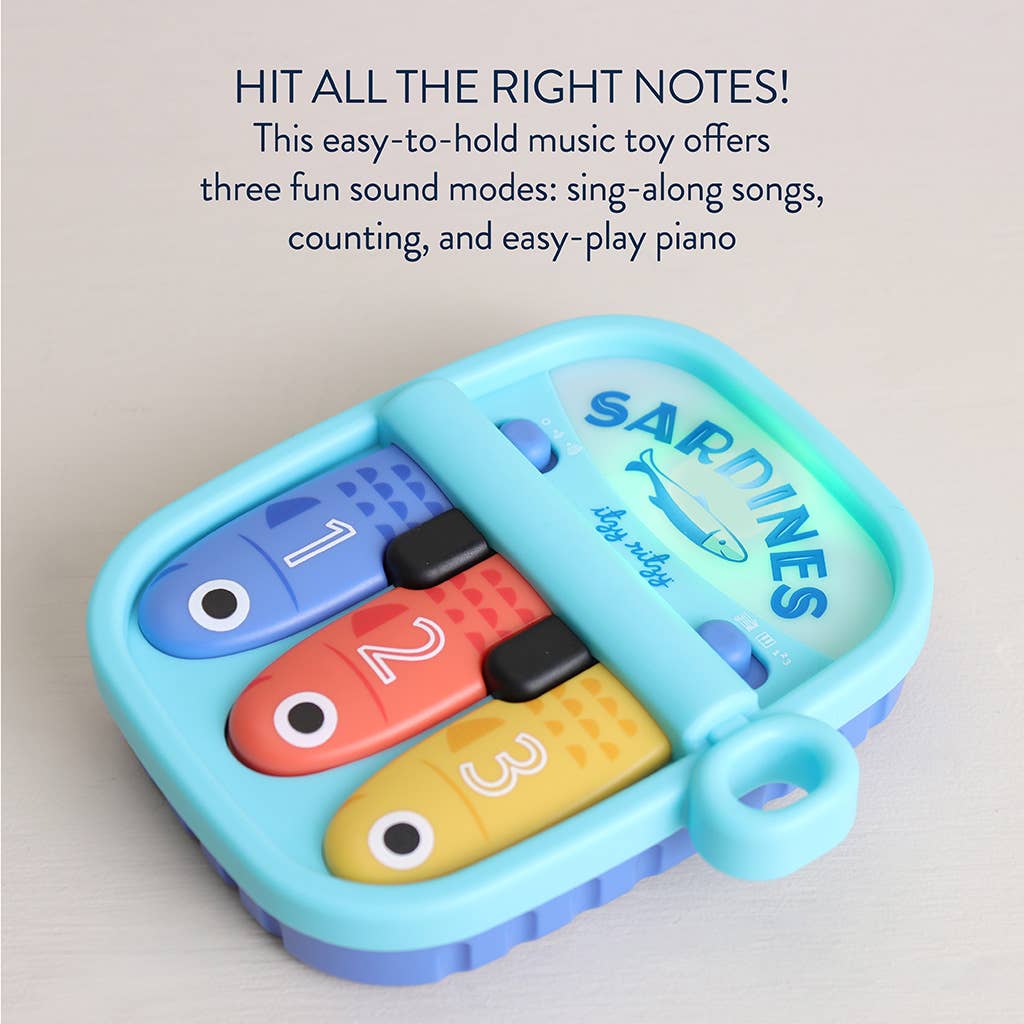 Bitzy Tunes™ Sardines Light-up  Toy