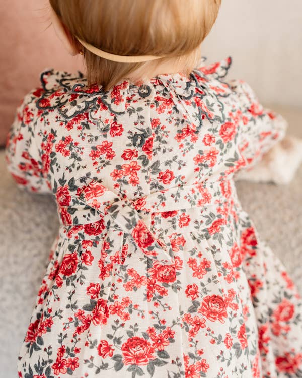 Amour Rose Floral Dress & Bloomer