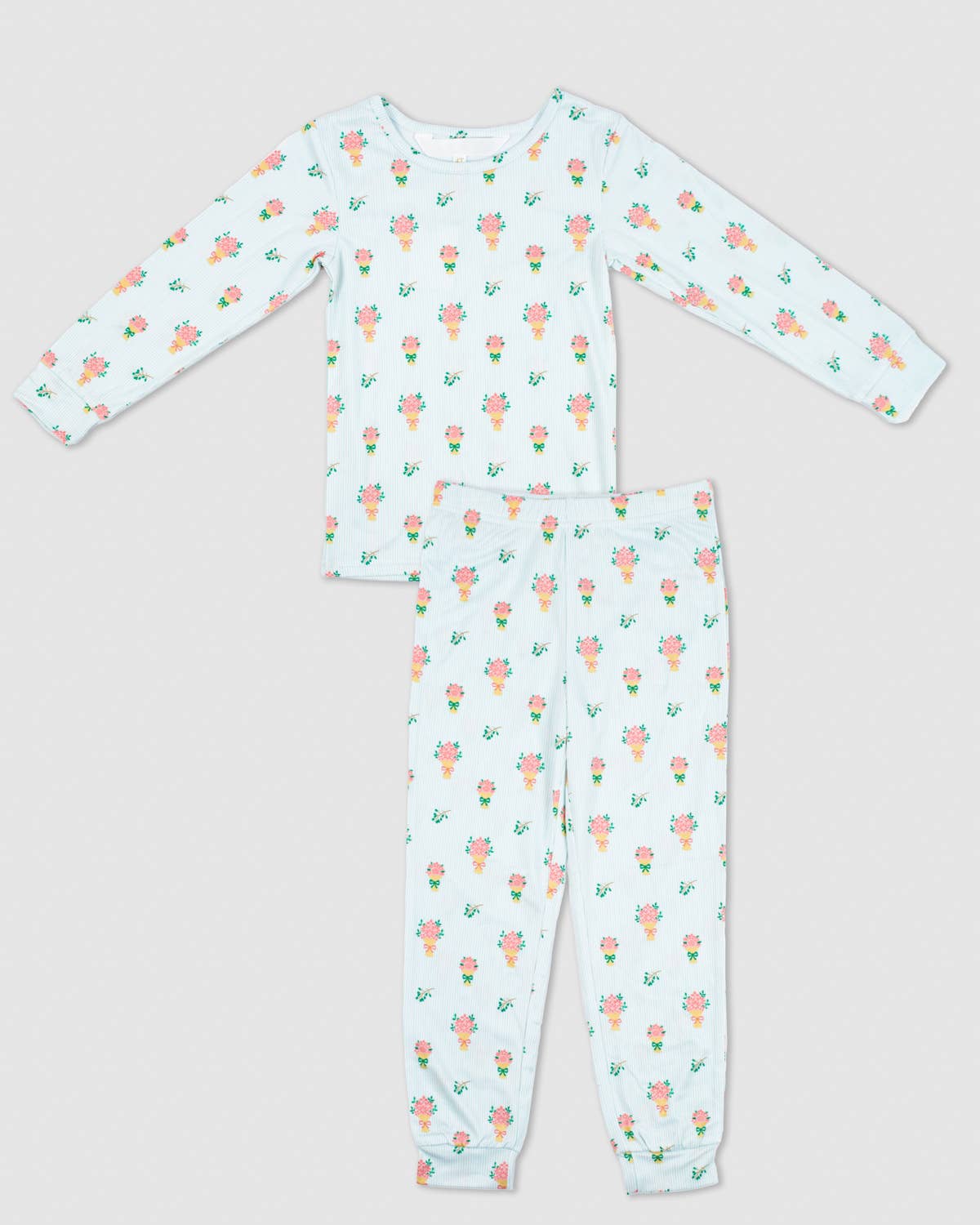 Kid's Blooms Here PJ Set
