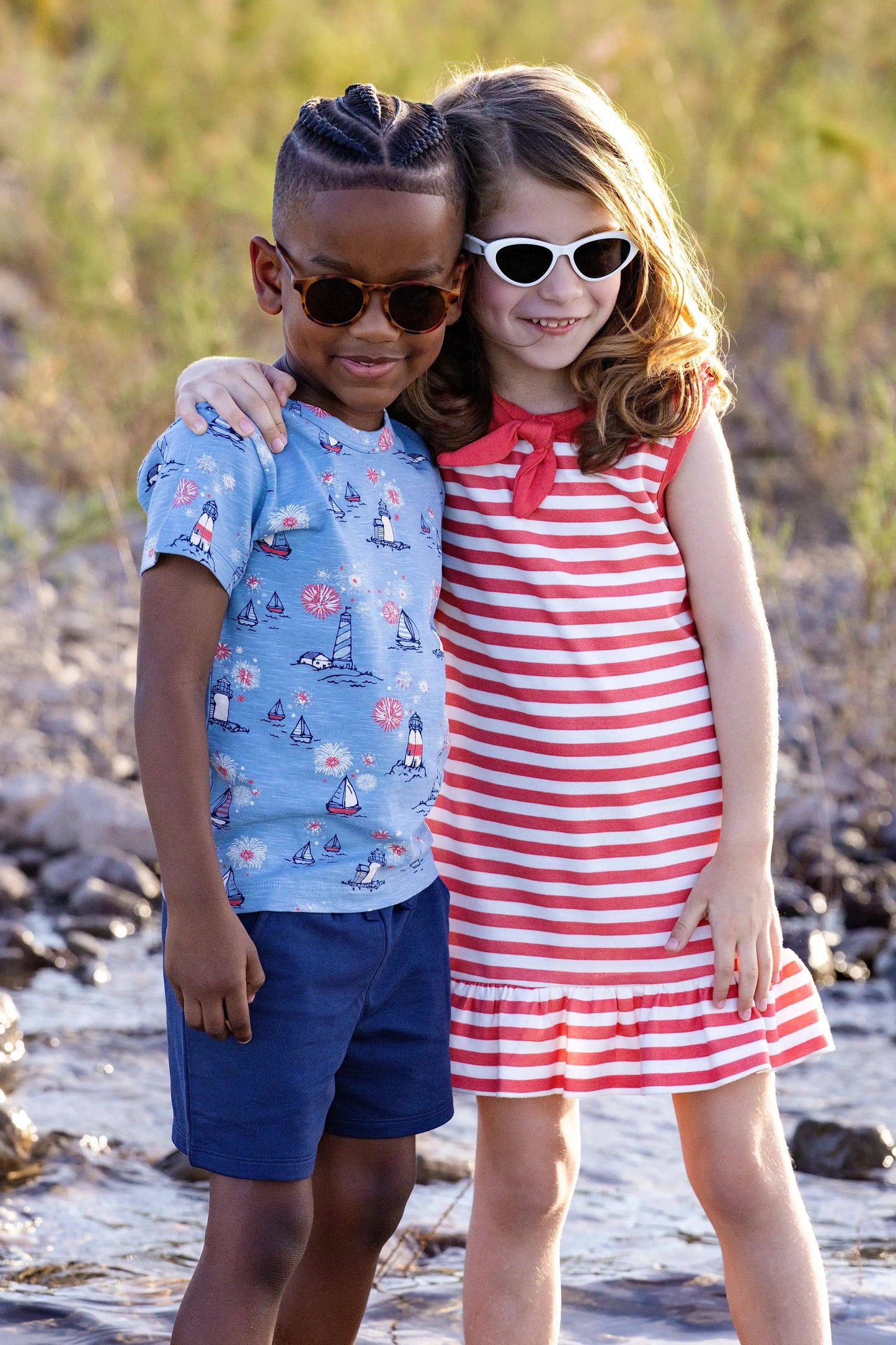 Sea Side Sparklers Organic Tee