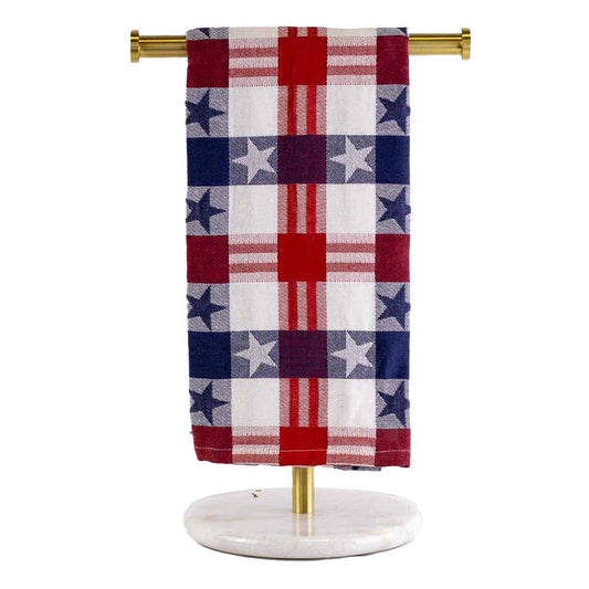 Stars & Stripes Jacquard Hand Towel