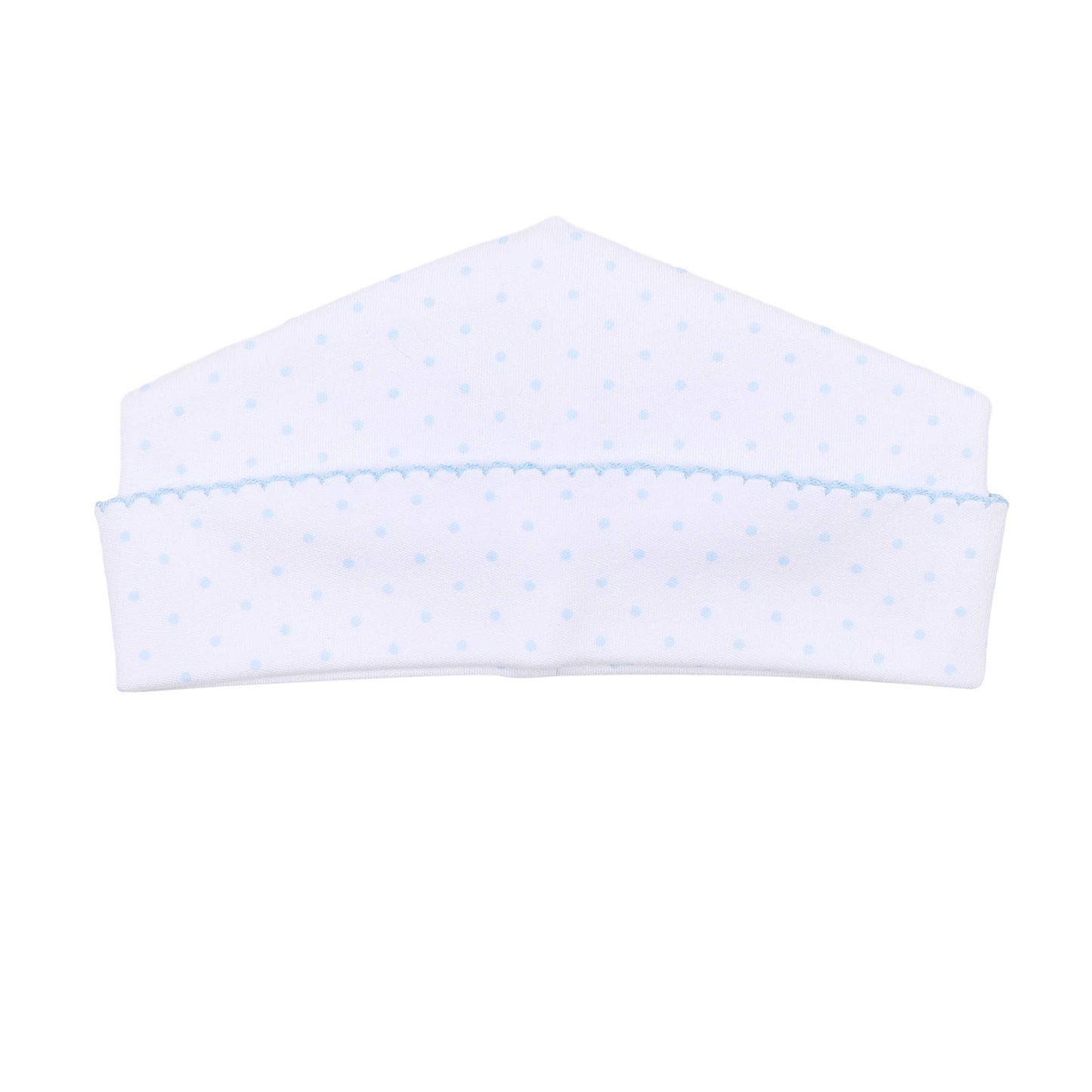 Blue Mini Dots Hat
