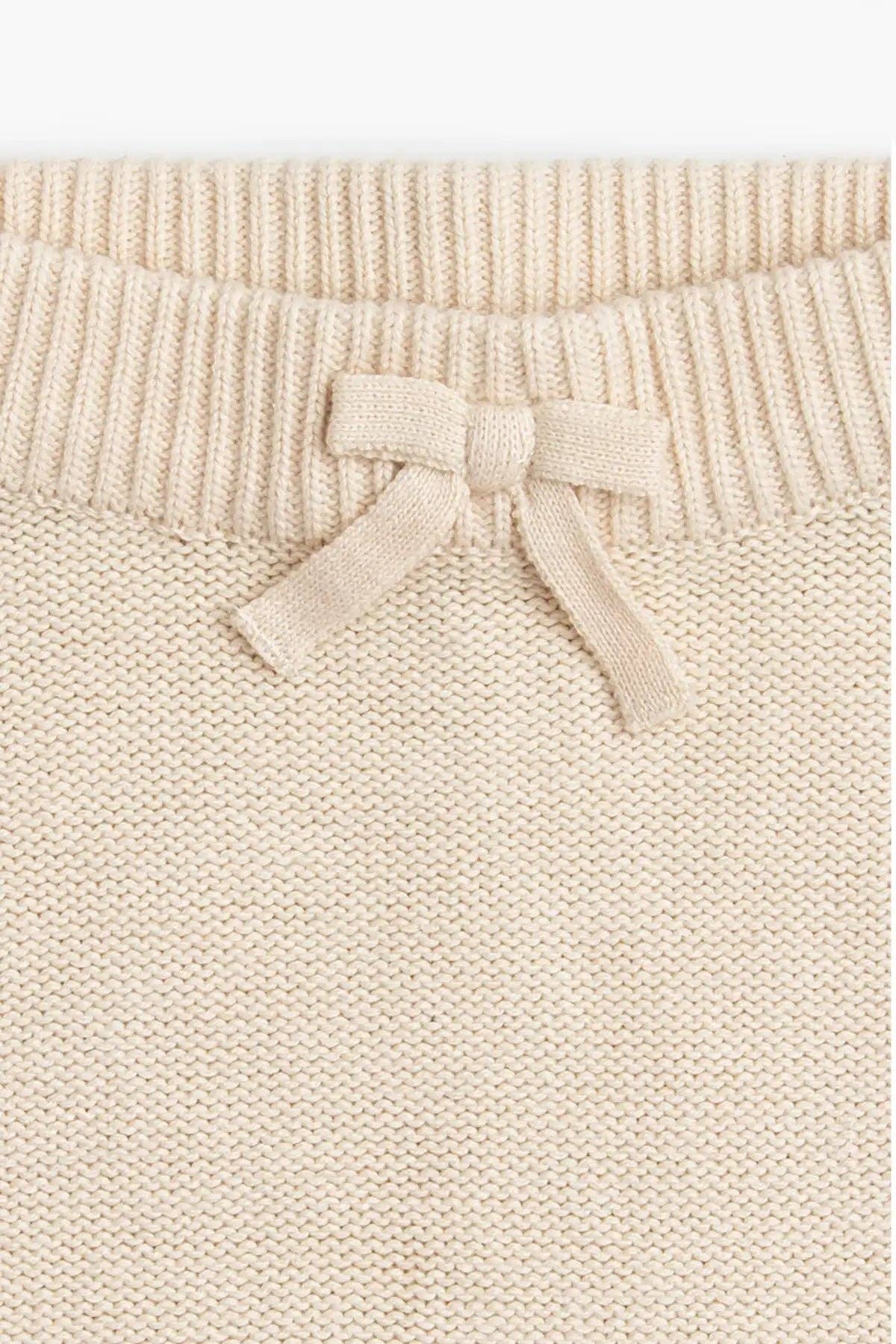 Little Darling Sweater Set Cream