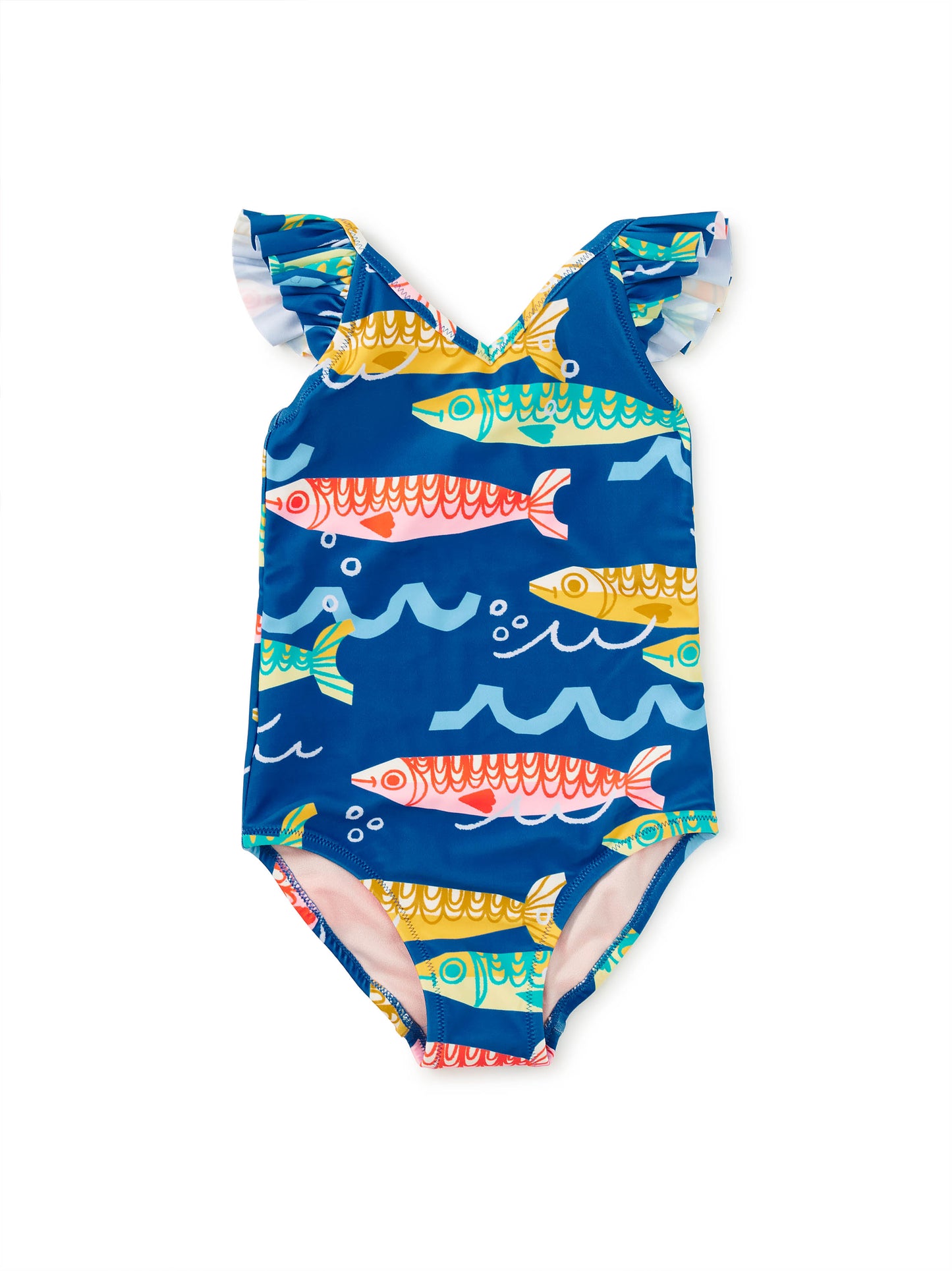 Fish Ruffle Swimsuit