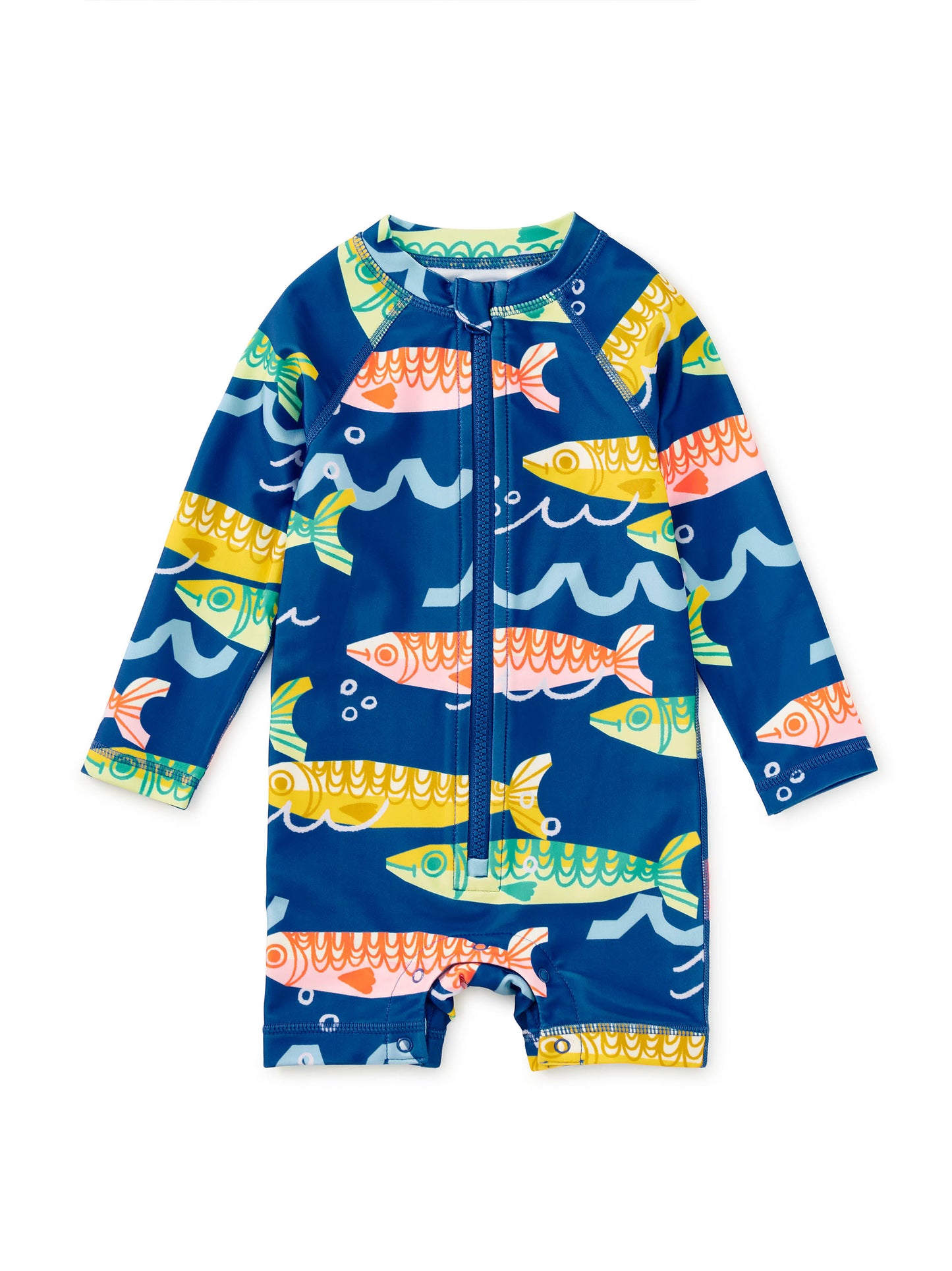 Fish Rash Guard Swimsuit