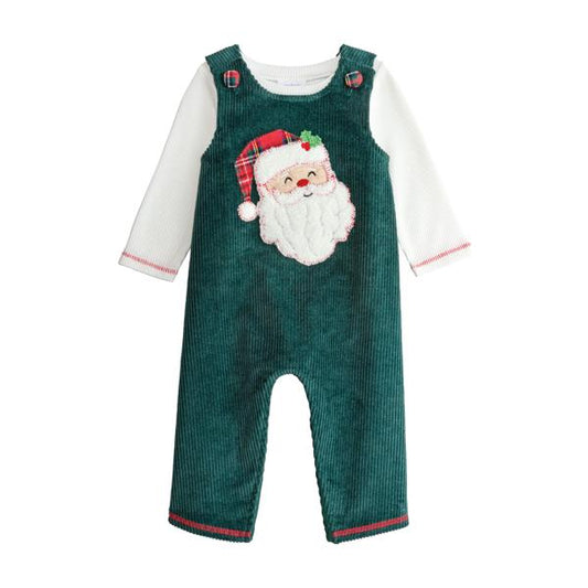 Santa Green Cord Set