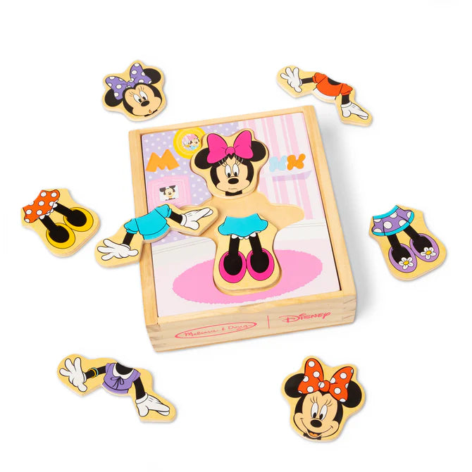 Disney Minnie Wooden Dress Up