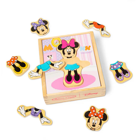 Disney Minnie Wooden Dress Up