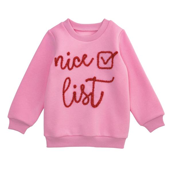Nice List Toddler Sweatshirt
