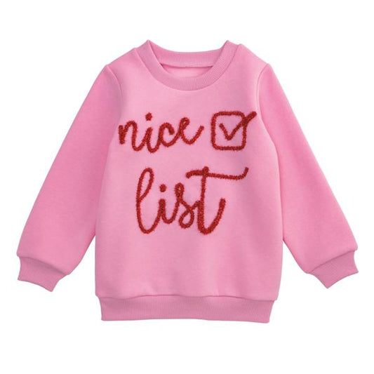 Nice List Toddler Sweatshirt