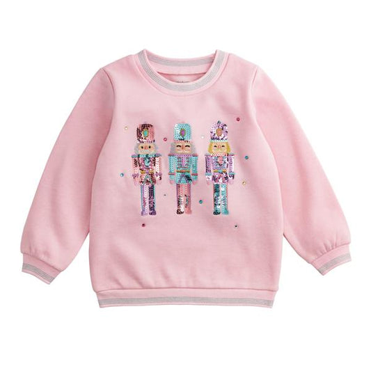 Nutcracker Sequin Toddler Sweatshirt