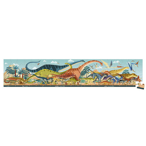 Panoramic Dino Puzzle 100 PCS