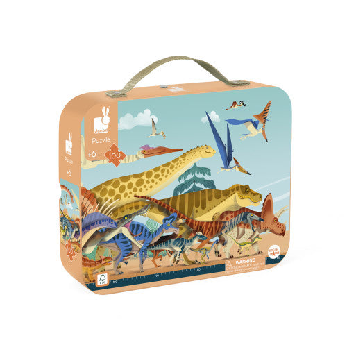 Panoramic Dino Puzzle 100 PCS