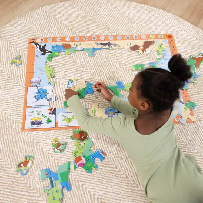 USA Park Map Puzzle