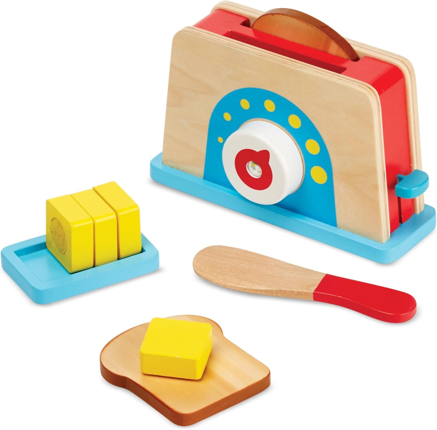 Wooden Toaster Set