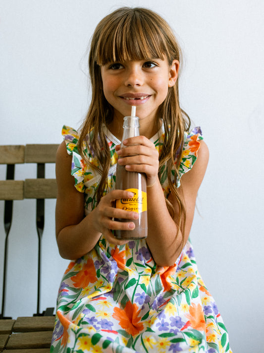 Wrap Neck Floral Summer Dress